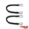 Extreme Max Extreme Max 3006.2367 BoatTector High-Strength Line SnubberStorage Bungee Value-12" w Compact Hooks 3006.2367 - alternate 1